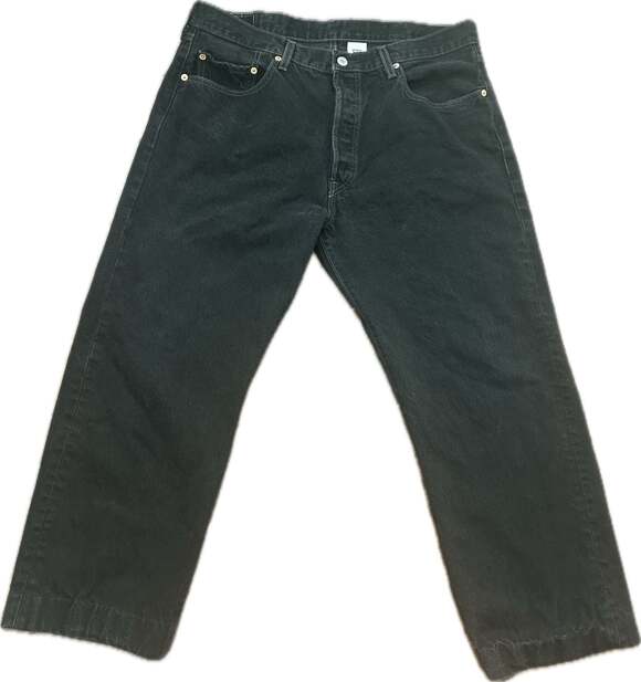 Levi's Other - Vintage Y2K Levi's 501 Original Fit Button-Fly Black Denim Jeans Classic Denim